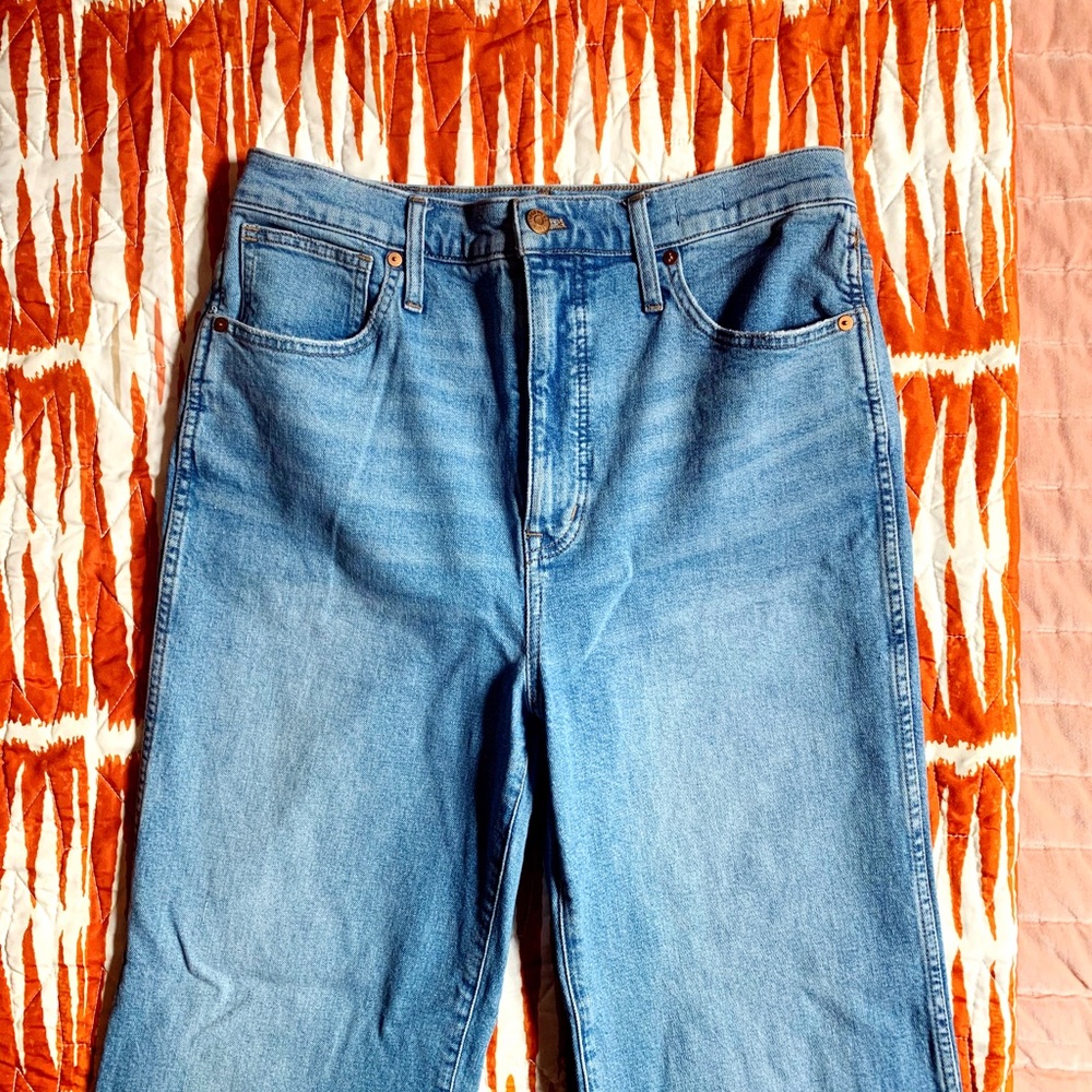 Madewell 11-inch High Rise Flare Jeans, Size 30 • NWOT